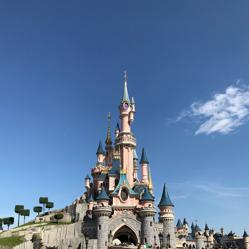 Pink and gray castle illustration, Disneyland Paris Sleeping Beauty Castle  Magic Kingdom Walt Disney Studios Park, disney, amusement Park, castle png